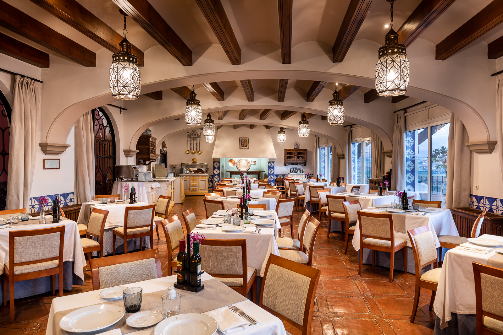 Restaurante del Parador de Arcos de la Frontera Paradores